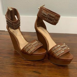 Gianni Bini Studded Wedges